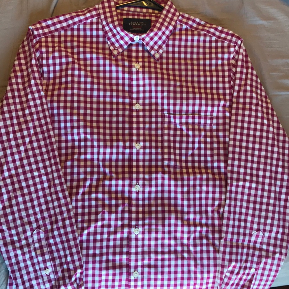 Charles Tyrwhitt Slim Non Iron Button Down Shirt
